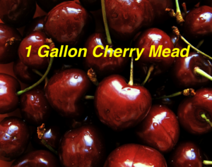 1 gallon cherry mead